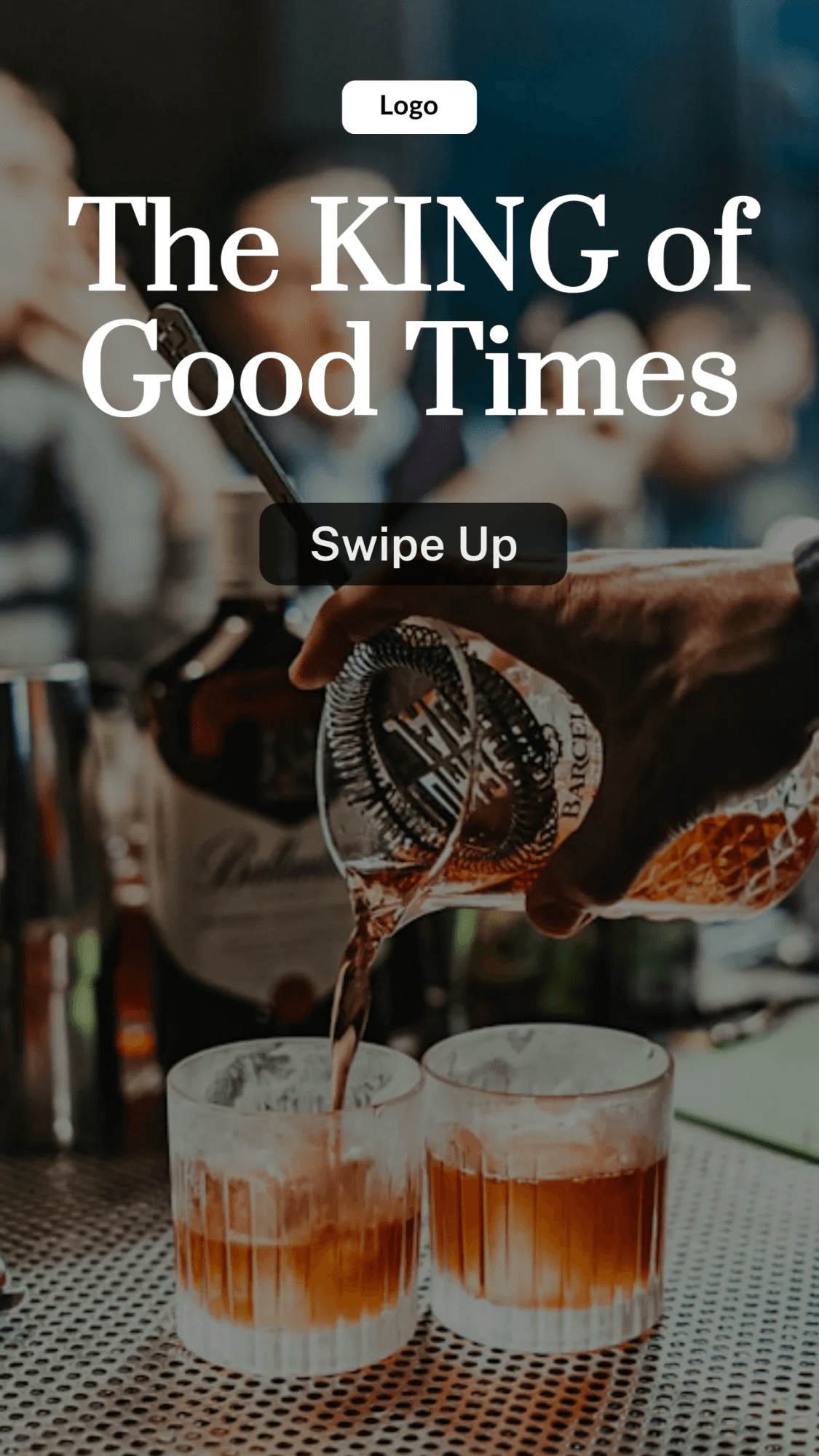 Beverage Marketing Instagram Story Template