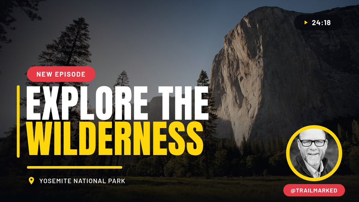 Bold Travel Vlog YouTube Thumbnail with Wilderness Photo