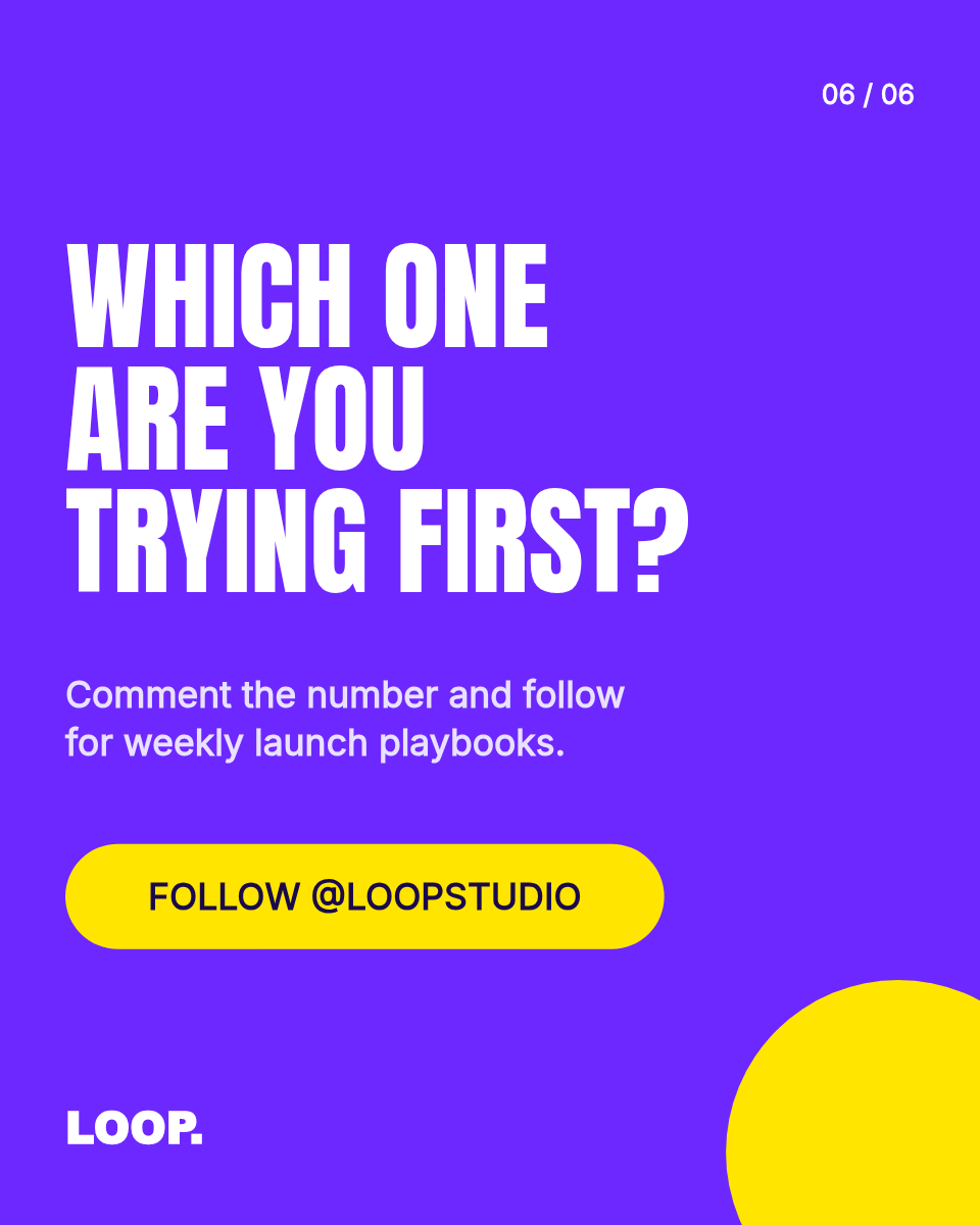 Instagram Carousel Template — Listicle, Violet & Lemon - Page 6