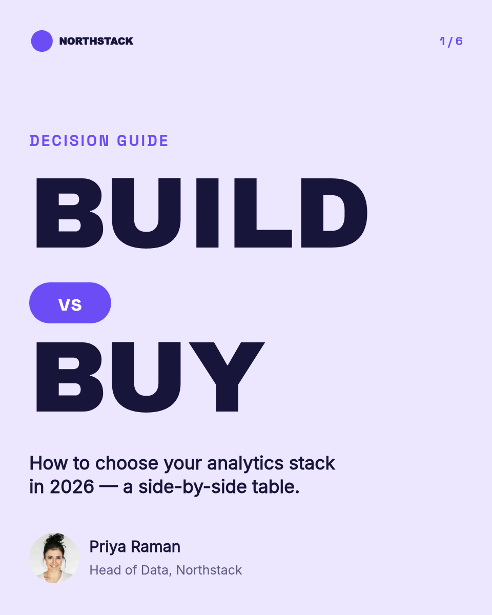LinkedIn Carousel Template — Build vs Buy Comparison Table - Page 1
