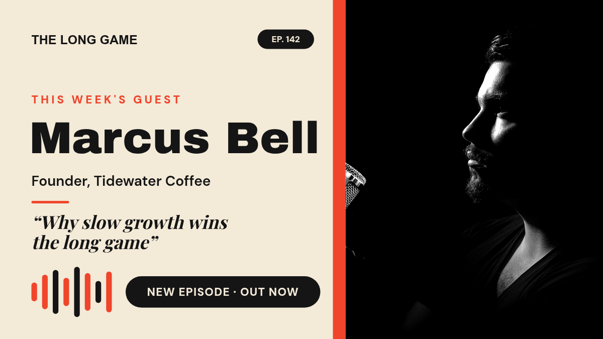 Animated Podcast Guest Intro 16:9 — Cream, Black & Tomato