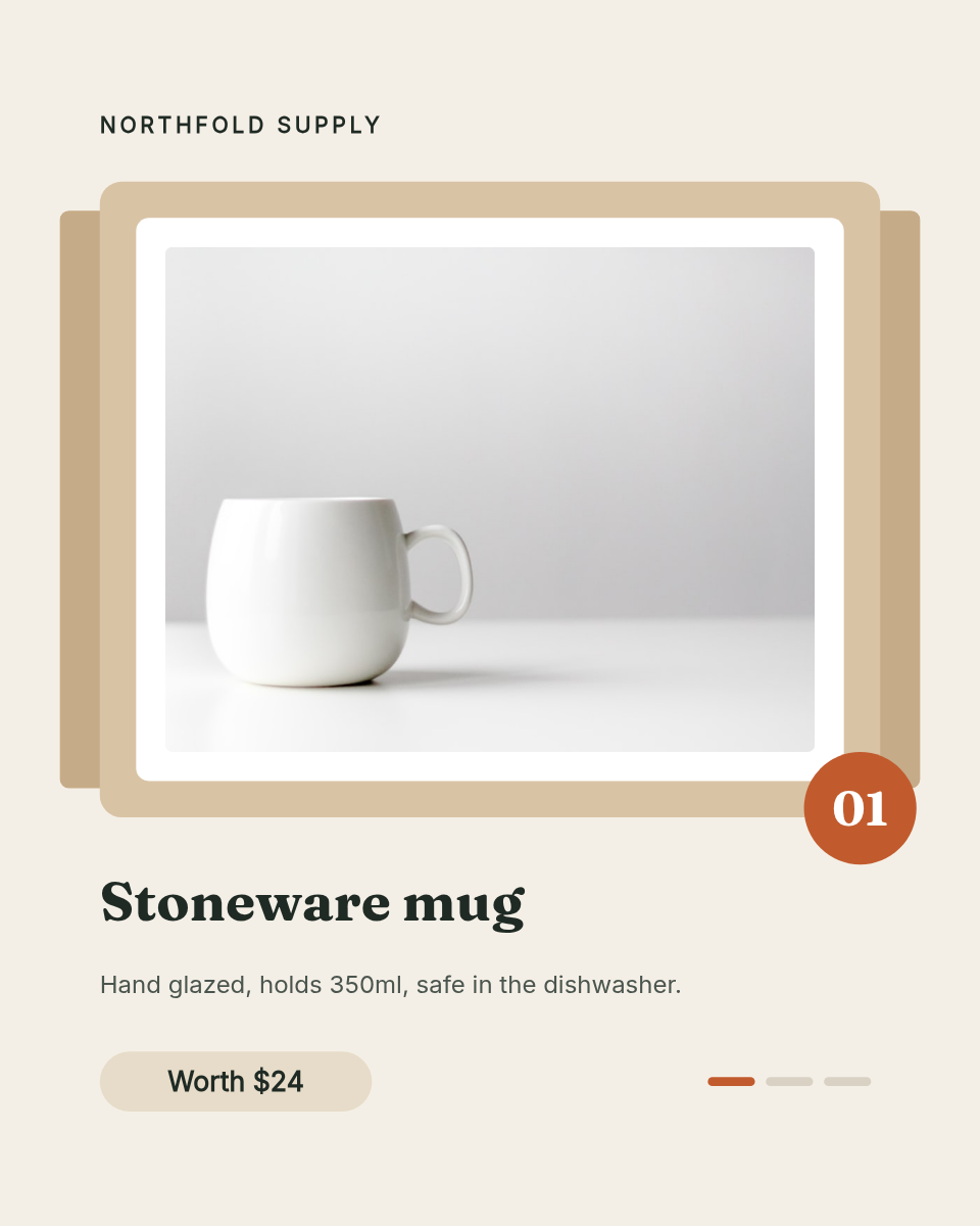 E-commerce box contents carousel - Page 2