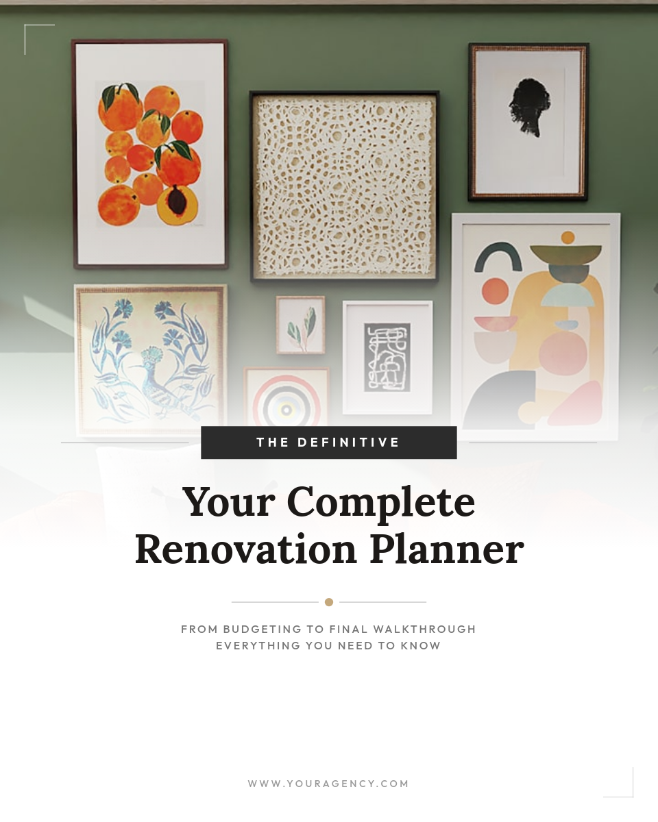 Property Renovation Planner Guide with Full-Bleed Interior
