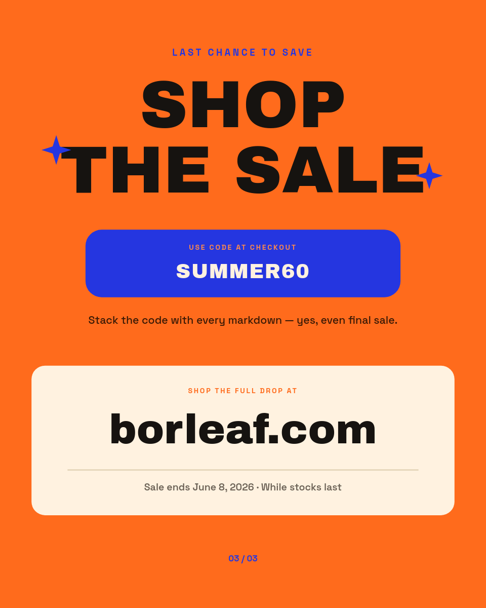 Vibrant Cobalt & Orange Mid-Season Sale Instagram Carousel - Page 3