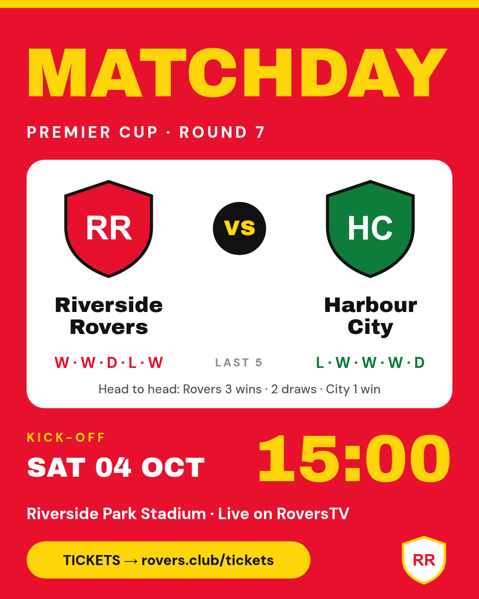 Football Match Day Card 4:5 — Scarlet & Yellow Preview