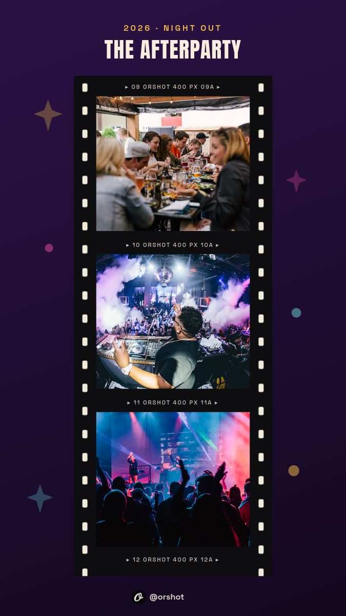 Retro Film Strip Party Recap Instagram Story