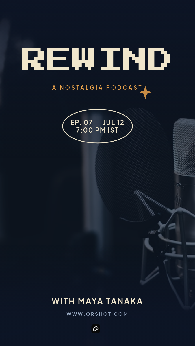 Retro Pixel Podcast Episode Story — Vintage Nostalgia
