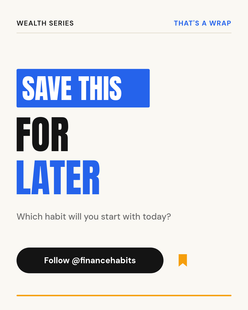Bold Money Habits Instagram Carousel with Giant Anton Headlines - Page 5