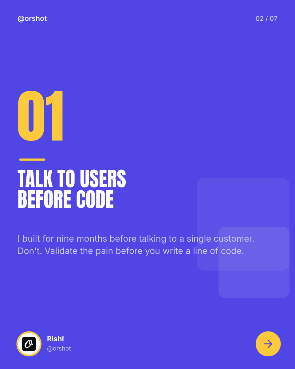 Indigo Founder-Lessons Carousel — Anton Condensed Caps, Amber Numerals & Stepping-Block Decor - Page 2
