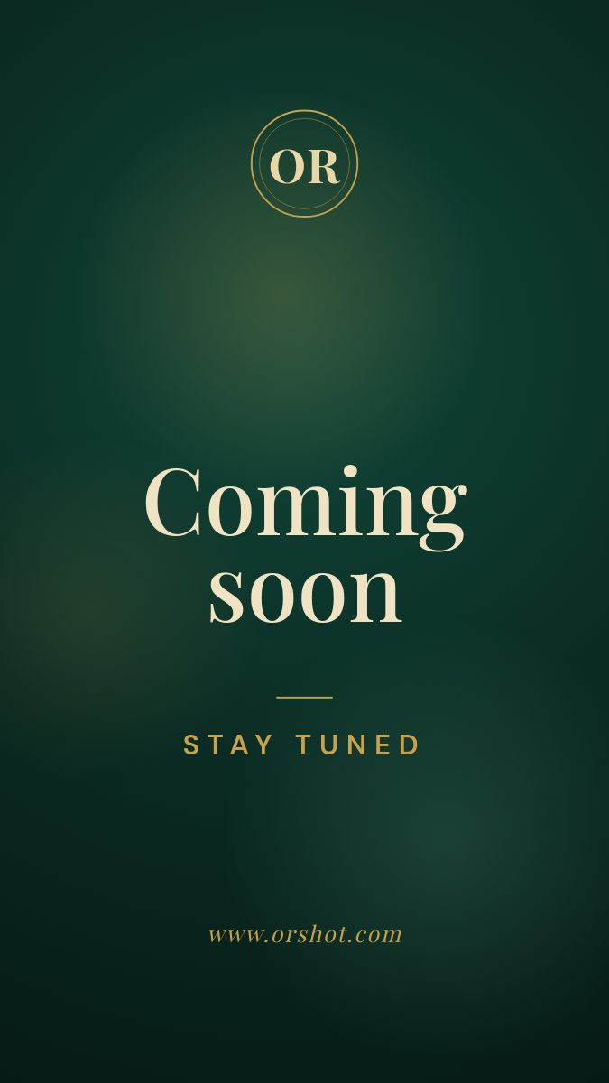 Elegant Coming Soon Teaser Story (Emerald & Gold)