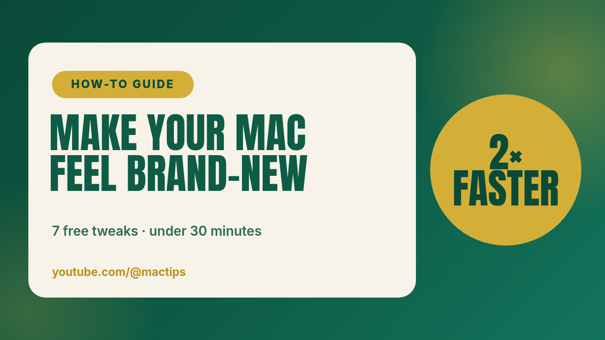 How-To Guide YouTube Thumbnail — Emerald Gold Stat Card