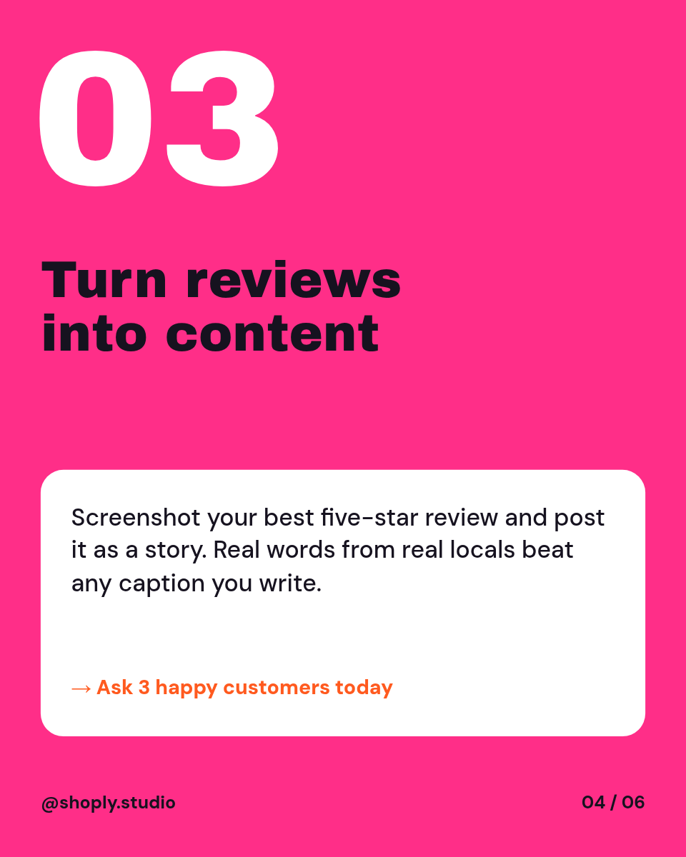 Instagram Carousel Template — Listicle, Tangerine & Pink - Page 4