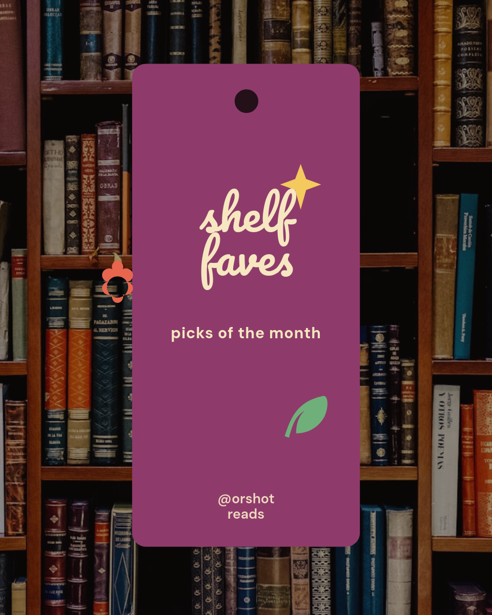 Monthly Book Picks Tag — Script on Bookstore Backdrop