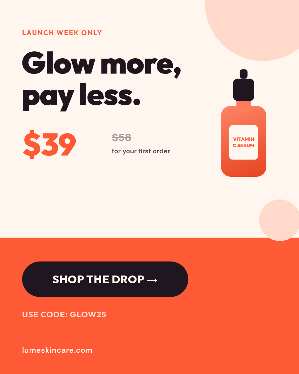 Coral Skincare Serum Launch 3-Slide Instagram Carousel - Page 3