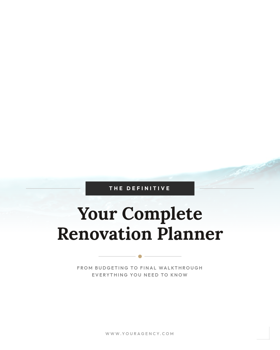 Property Renovation Planner Guide with Full-Bleed Interior