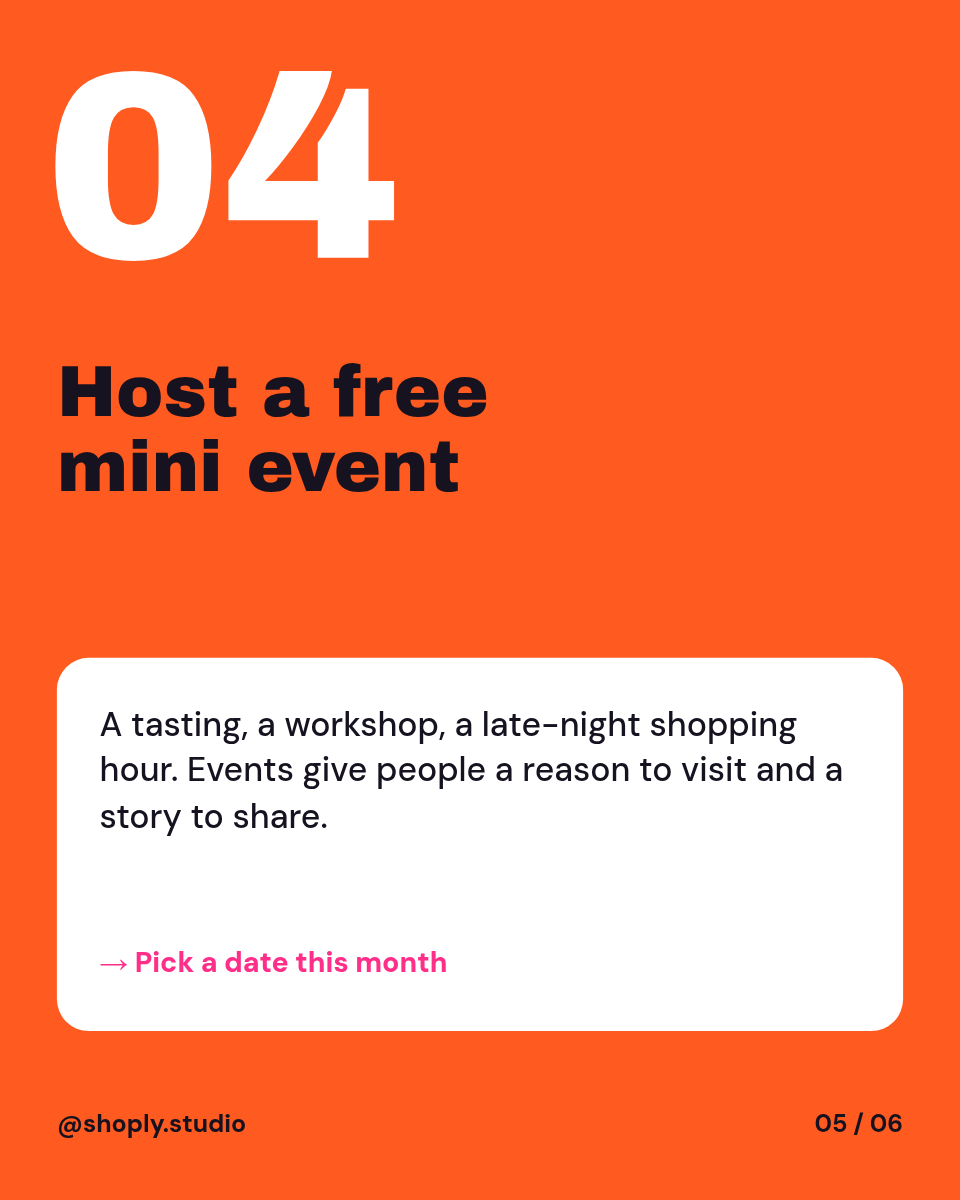 Instagram Carousel Template — Listicle, Tangerine & Pink - Page 5
