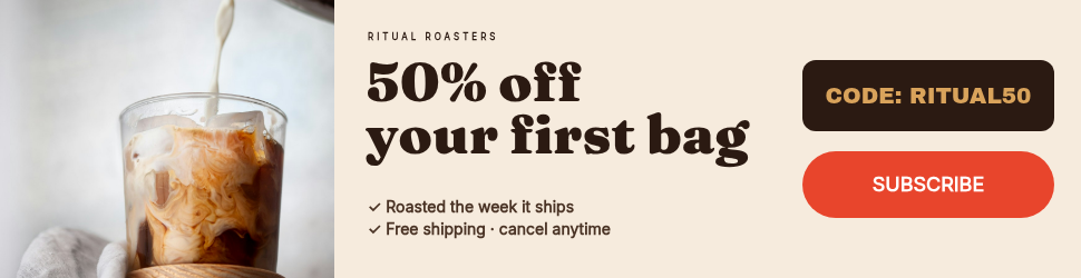Coffee Subscription Ad Set — IAB & Social Sizes, Cream - Page 5
