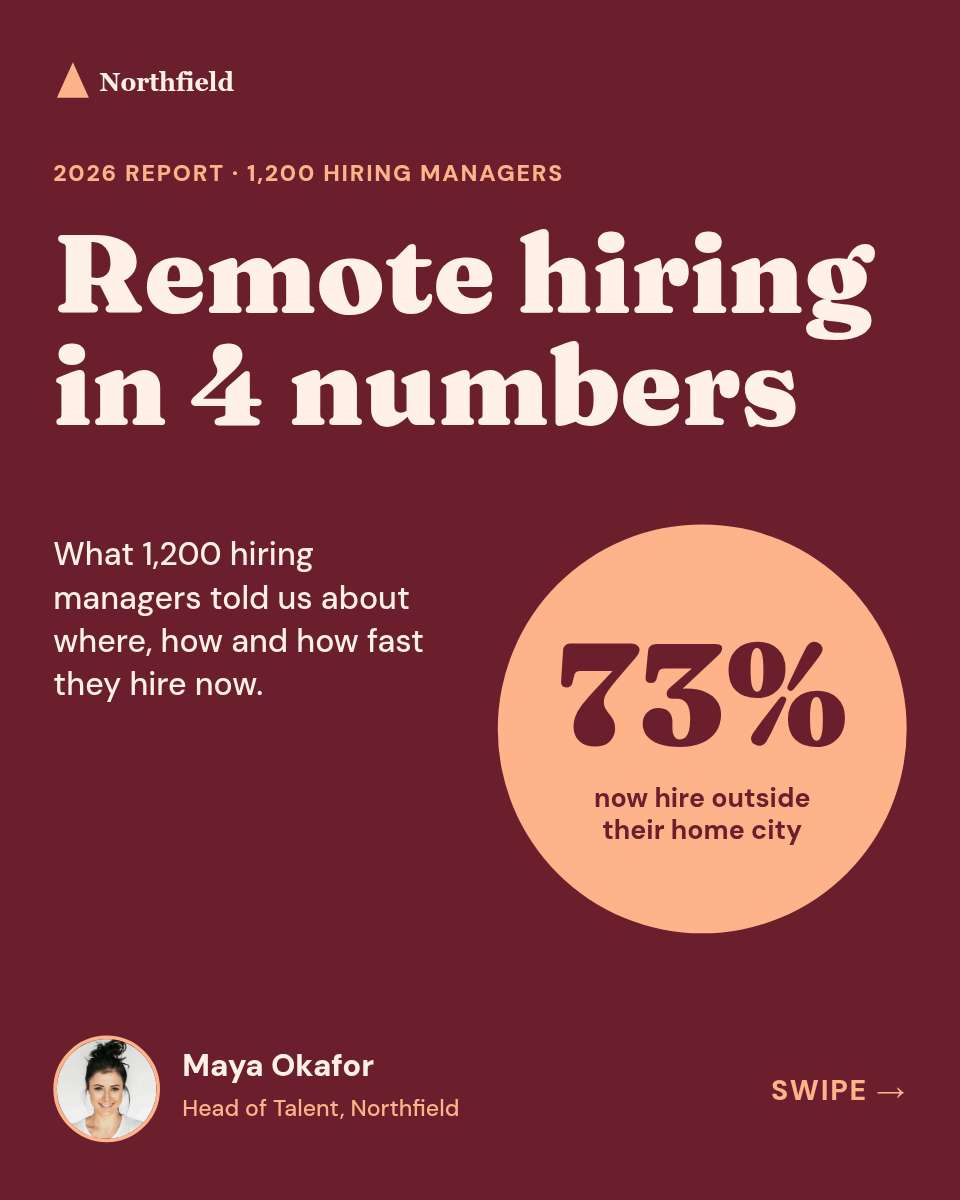 LinkedIn Carousel Template — Stat Report, Oxblood & Peach - Page 1