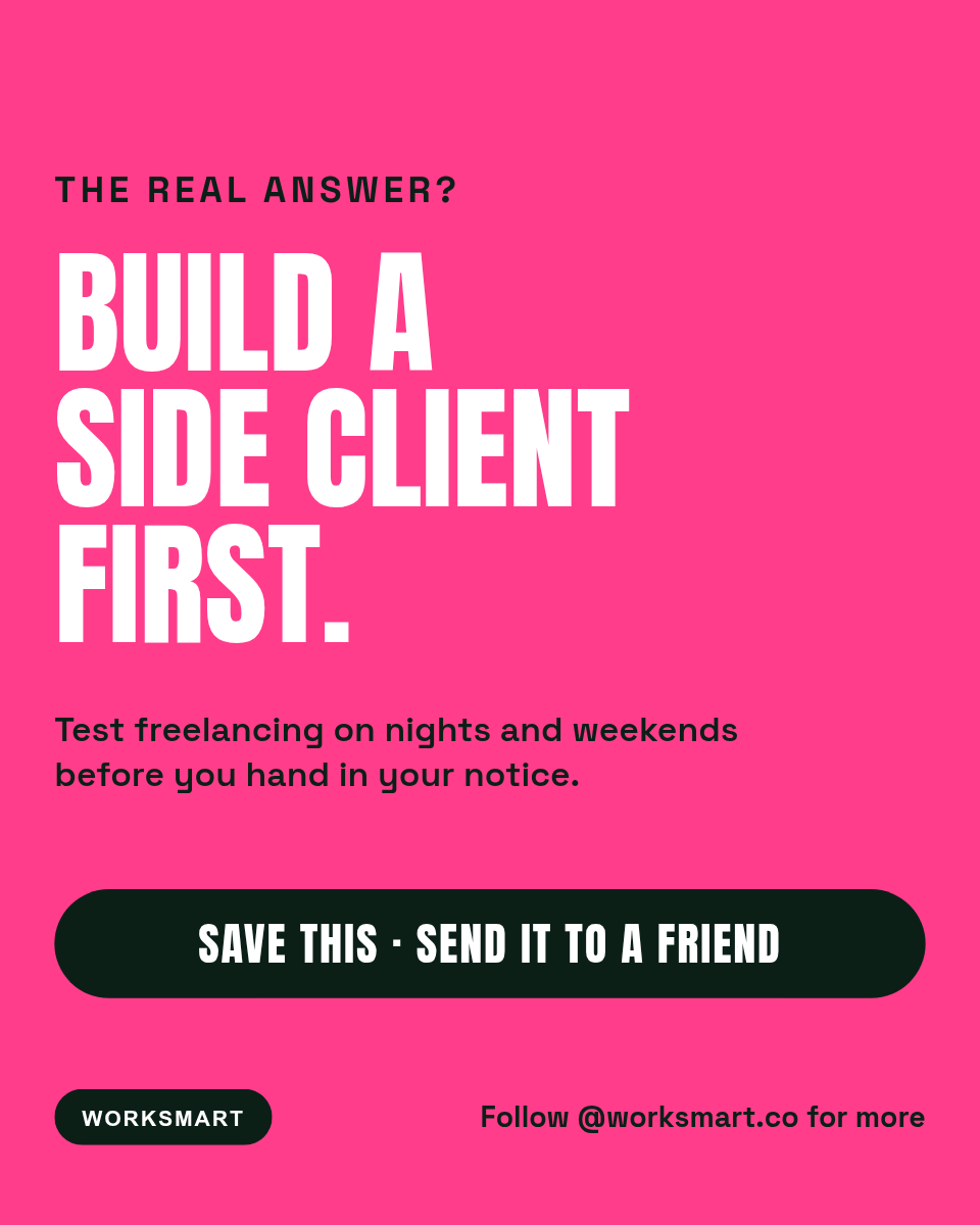 Instagram Carousel Template — Freelance vs 9-to-5 Compared - Page 6