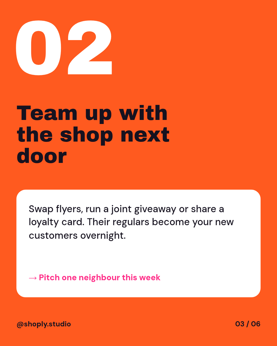 Instagram Carousel Template — Listicle, Tangerine & Pink - Page 3