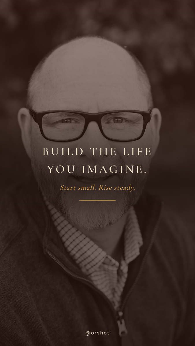Warm Duotone Portrait Motivational Quote Instagram Story