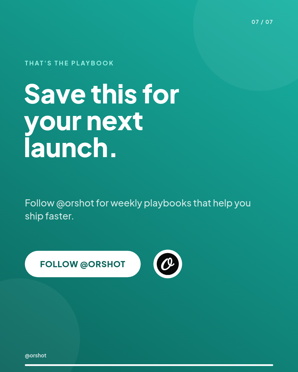 Teal-Gradient 5-Step Content Carousel — Plus Jakarta Bold, Number Discs, Pro-Tip Callouts & Progress Bar - Page 7