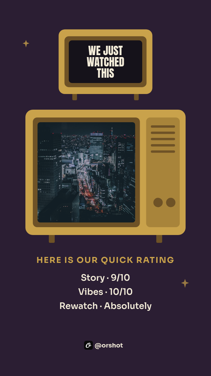 Plum & Mustard Retro TV Movie Review Story — what we watched