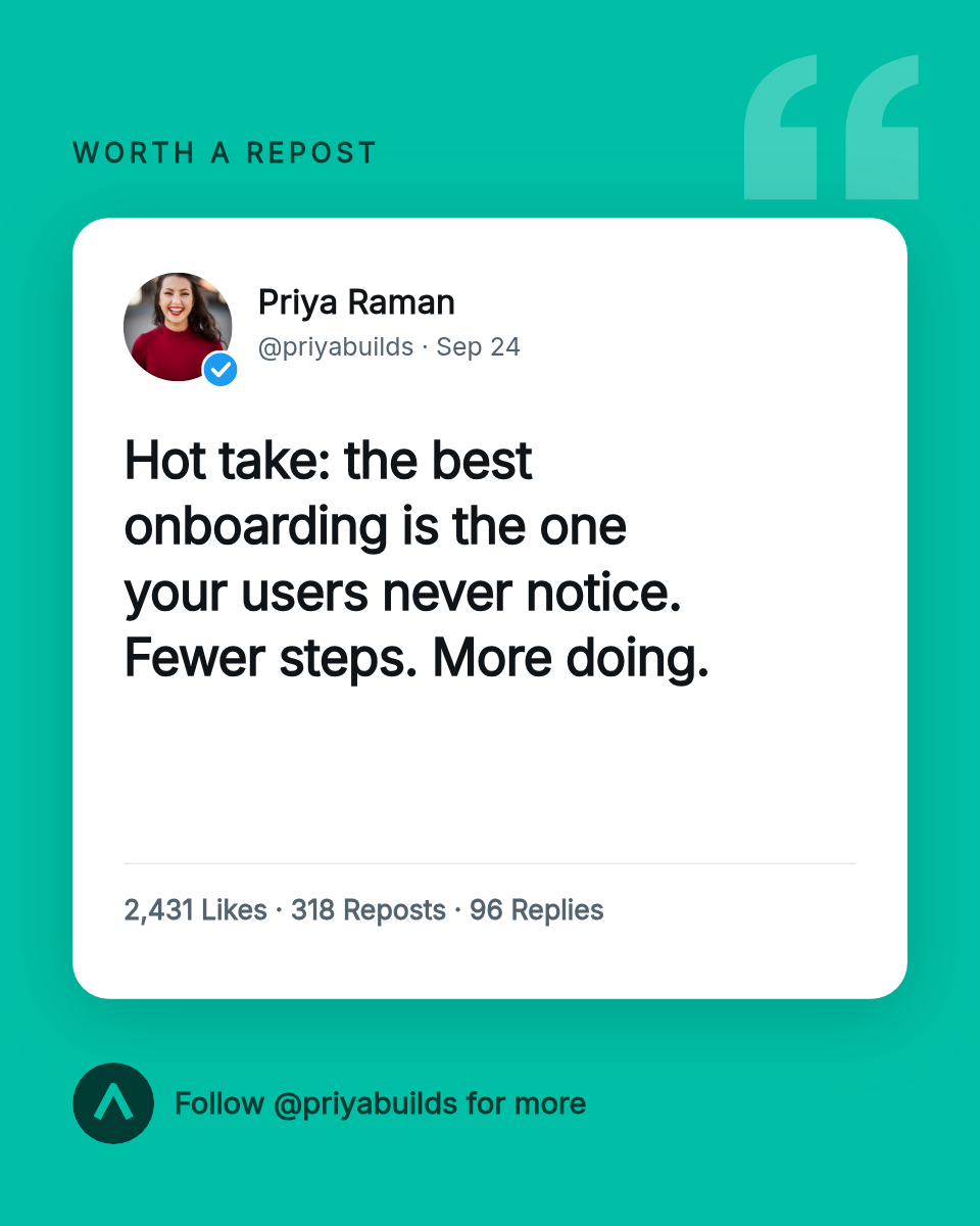 Tweet to Post Template — 4:5 + Story, Teal Card