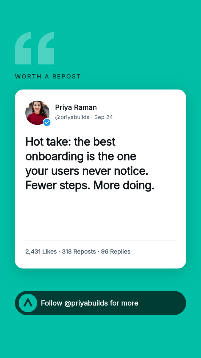 Tweet to Post Template — 4:5 + Story, Teal Card - Page 2
