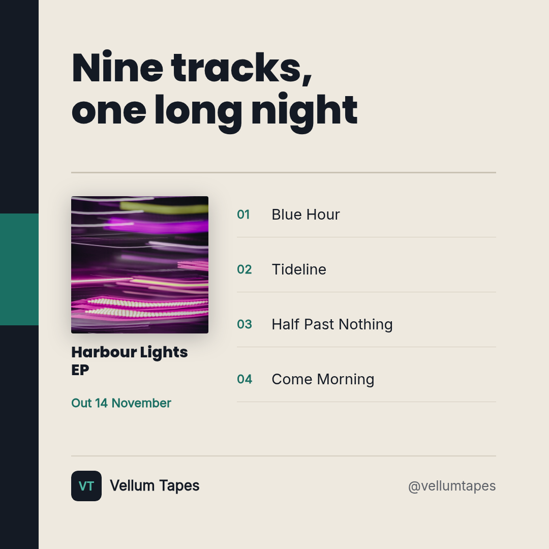 Release track list sleeve square post