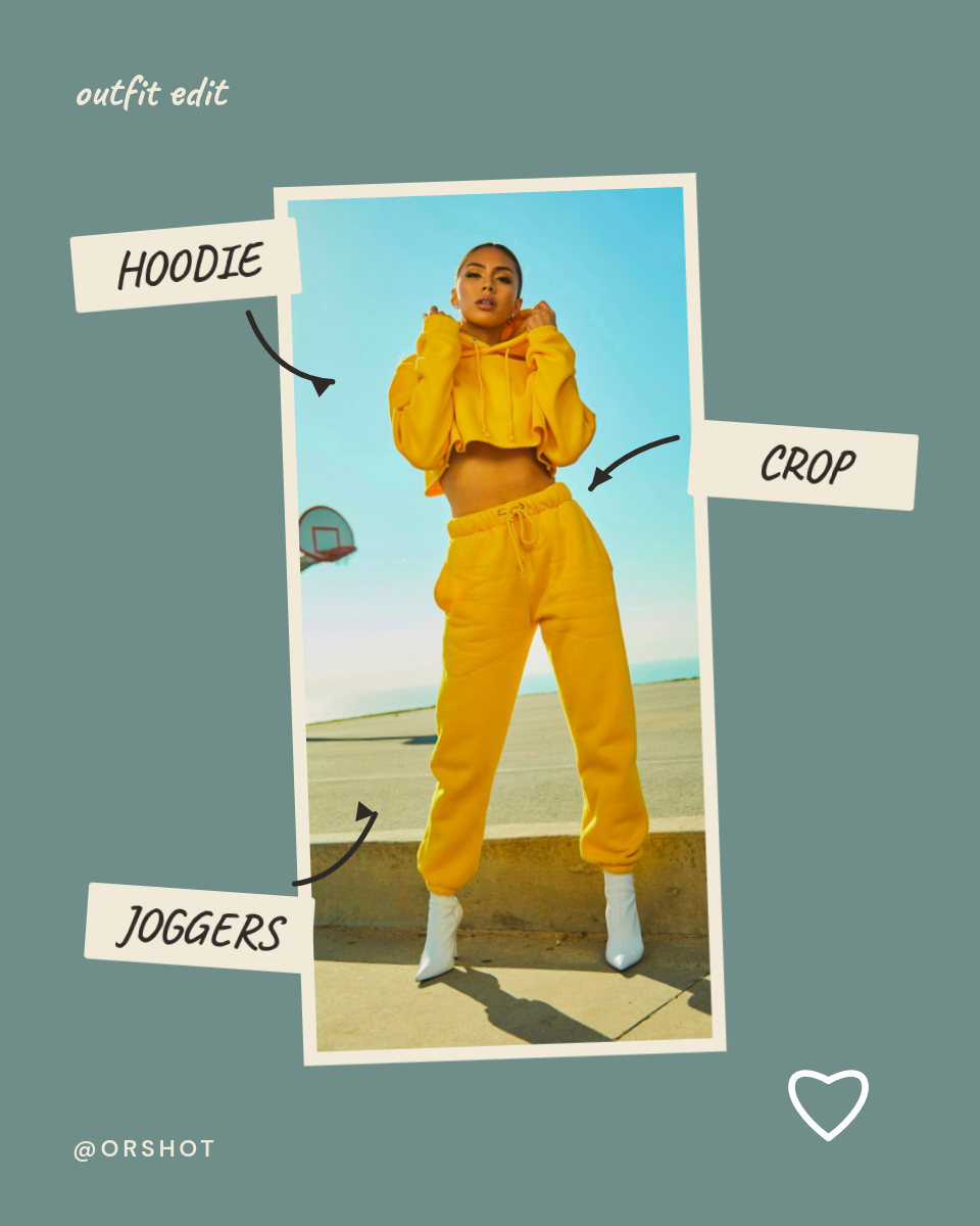 Teal Torn-Label Outfit Edit — Hand-Drawn Streetwear OOTD Portrait