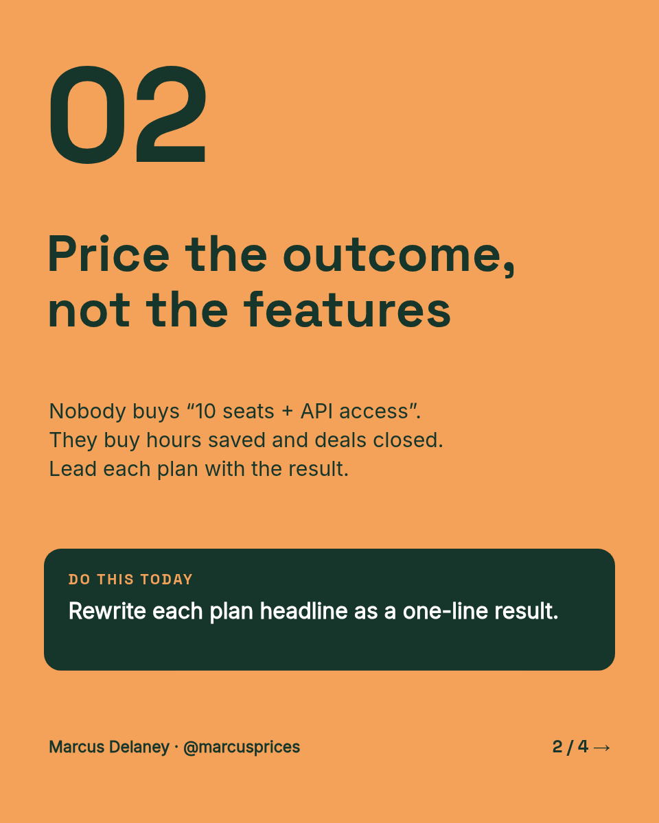 LinkedIn Carousel Template — Pro Tips, Forest & Apricot - Page 3