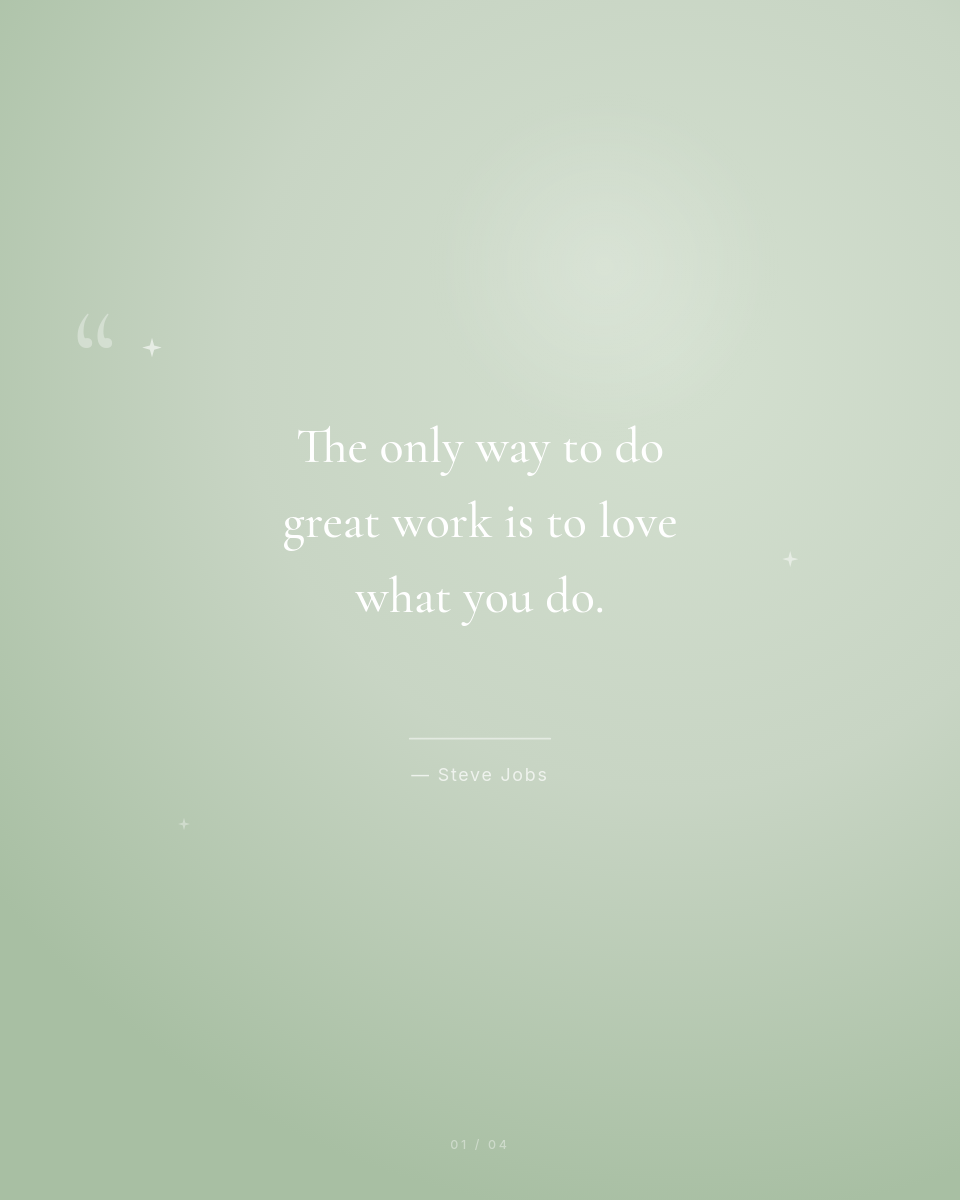 Warm Gradient Motivational Quotes Carousel with Serif Typography and Sparkle Accents - Page 2