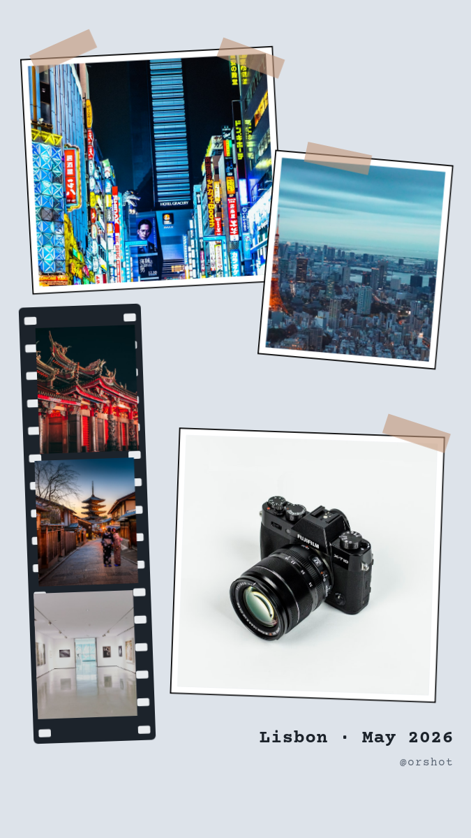 Slate Film-Strip Travel Diary Photo-Dump Story