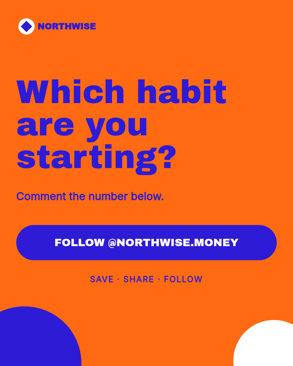 Instagram Carousel Template — Money Habits Listicle - Page 7