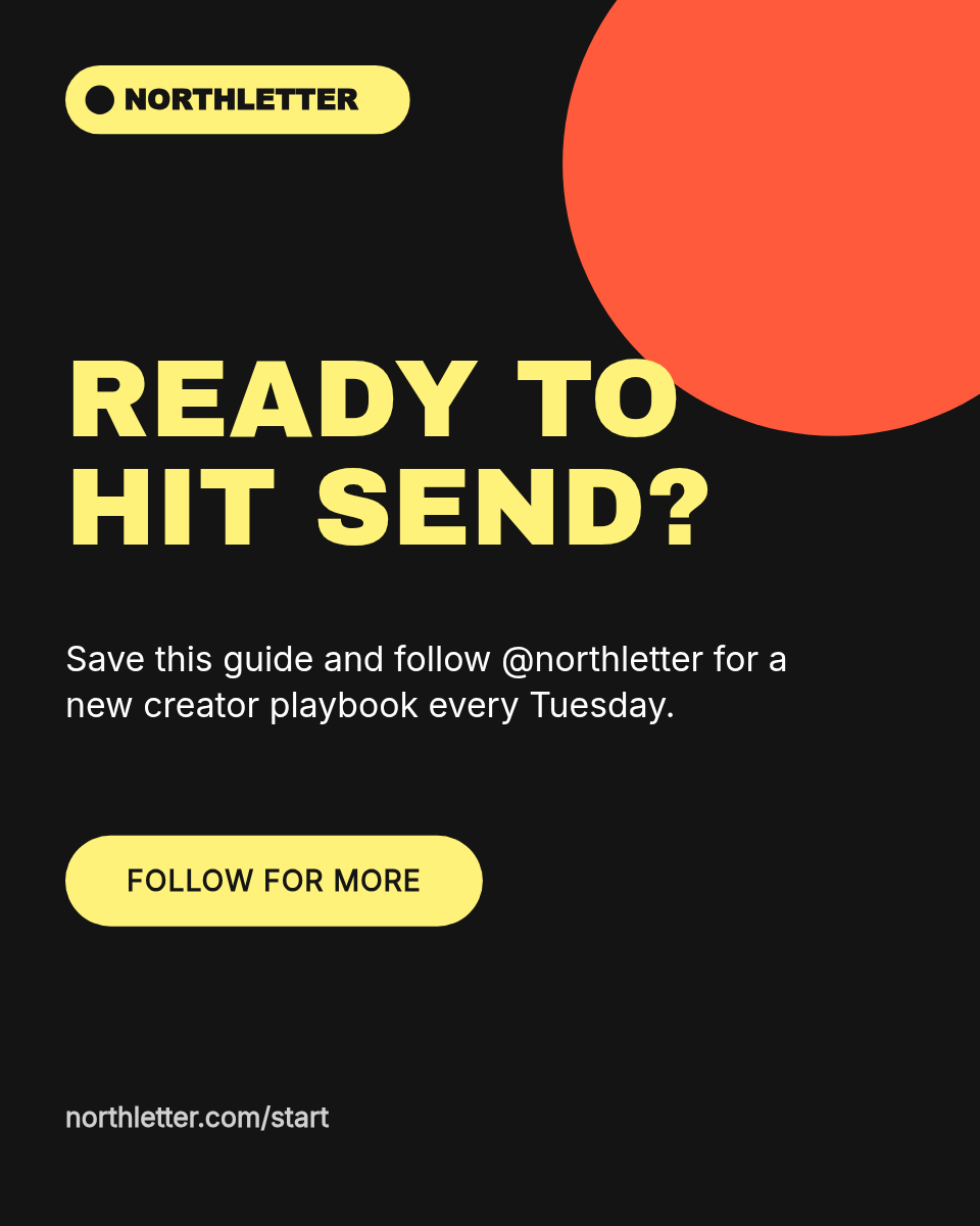 Instagram Carousel Template — 5 Steps to Start a Newsletter - Page 7