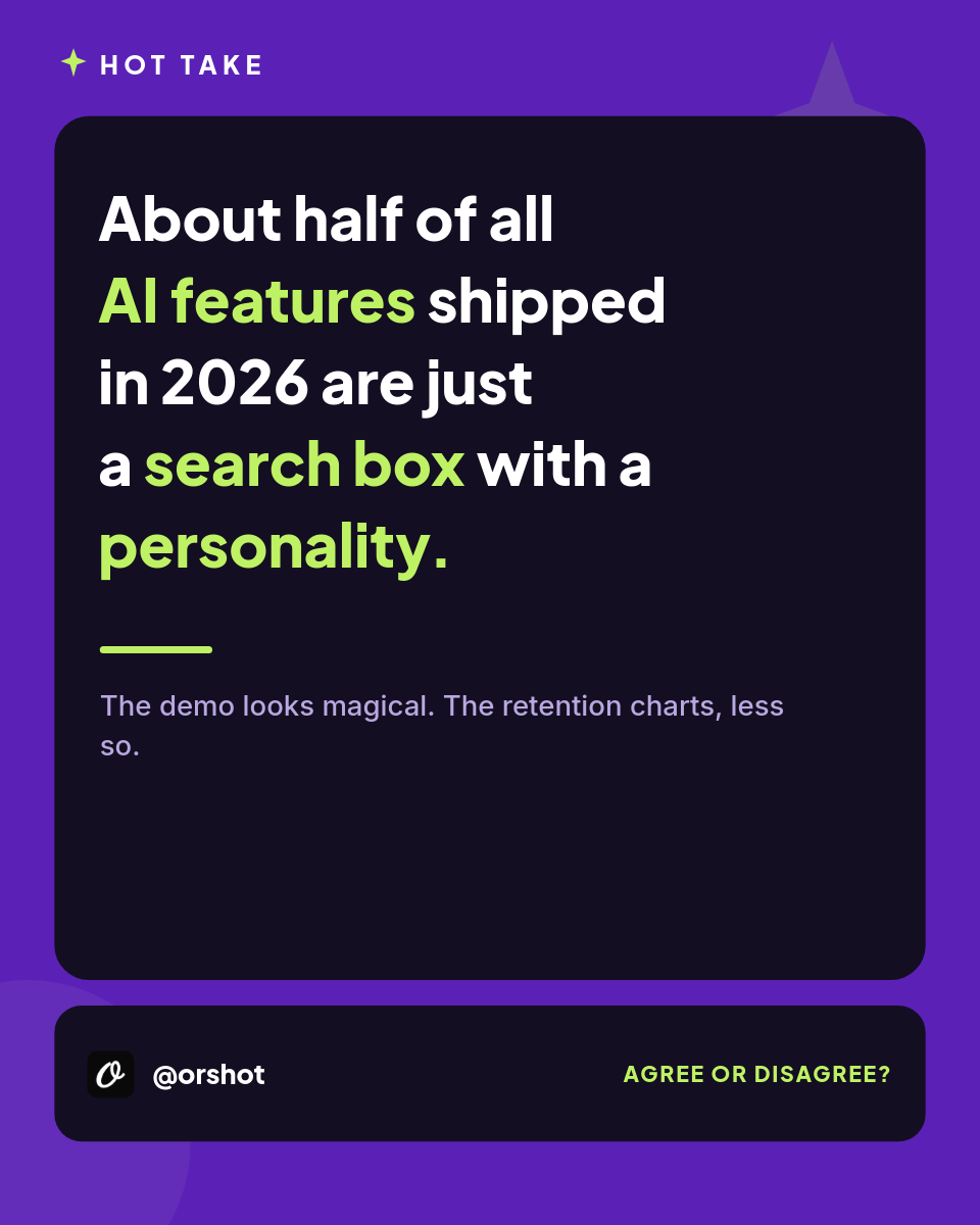 Violet & Lime Hot-Take Opinion Card — Heavy Rounded Sans, Accent Keywords & Agree-or-Disagree Bar