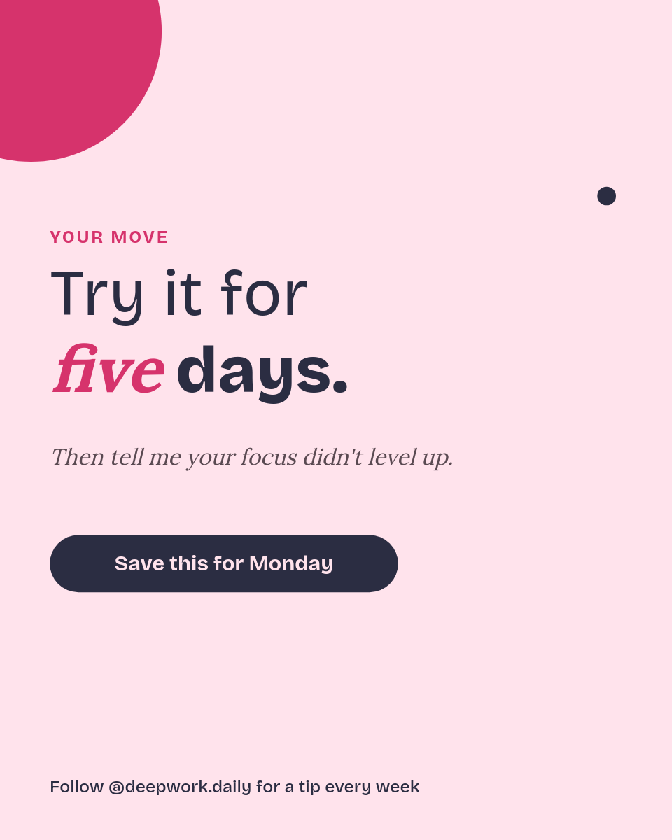 Productivity Micro-Tip Carousel — Bubblegum Editorial 3-Slide - Page 3