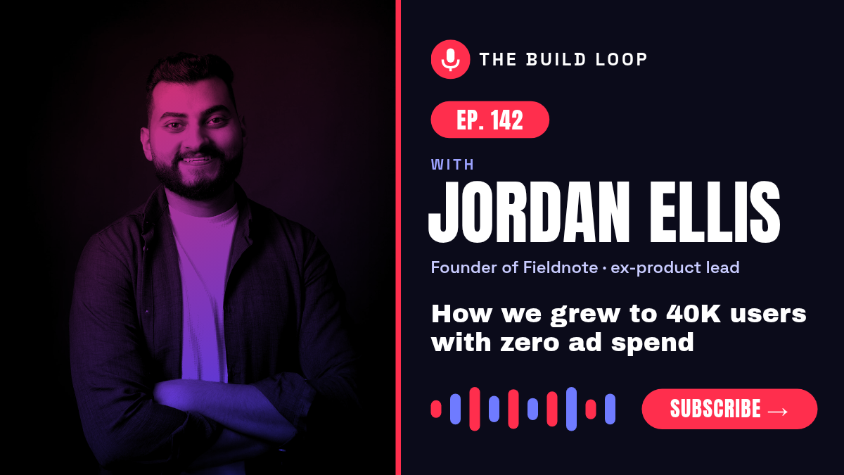Animated Podcast Guest Intro 16:9 — Red & Blue Duotone