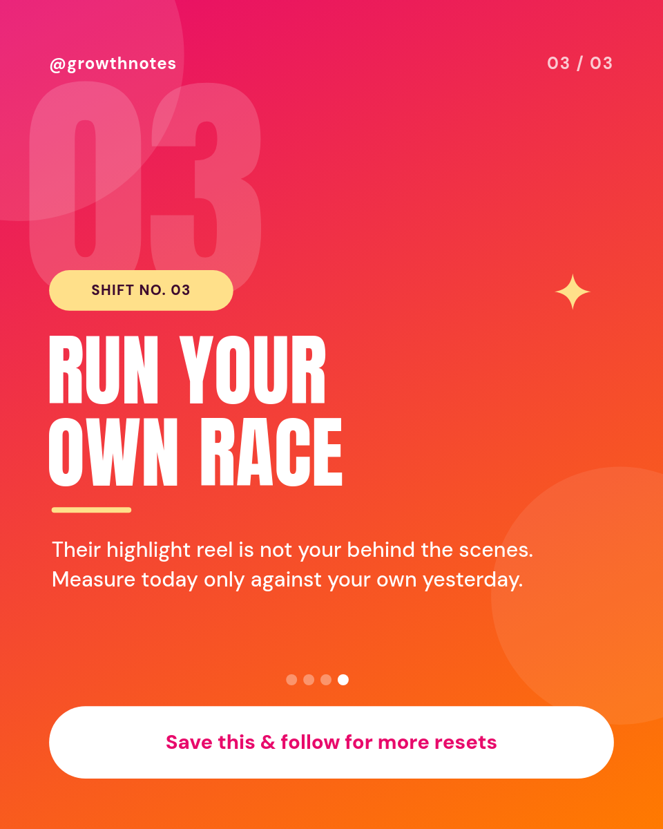 Vibrant Pink-Orange Mindset Shifts Instagram Carousel - Page 4