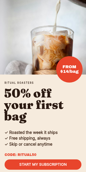 Coffee Subscription Ad Set — IAB & Social Sizes, Cream - Page 3