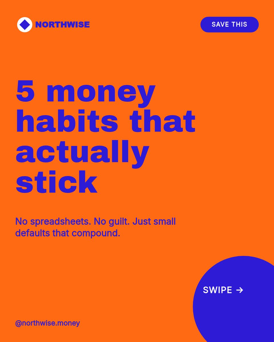 Instagram Carousel Template — Money Habits Listicle - Page 1
