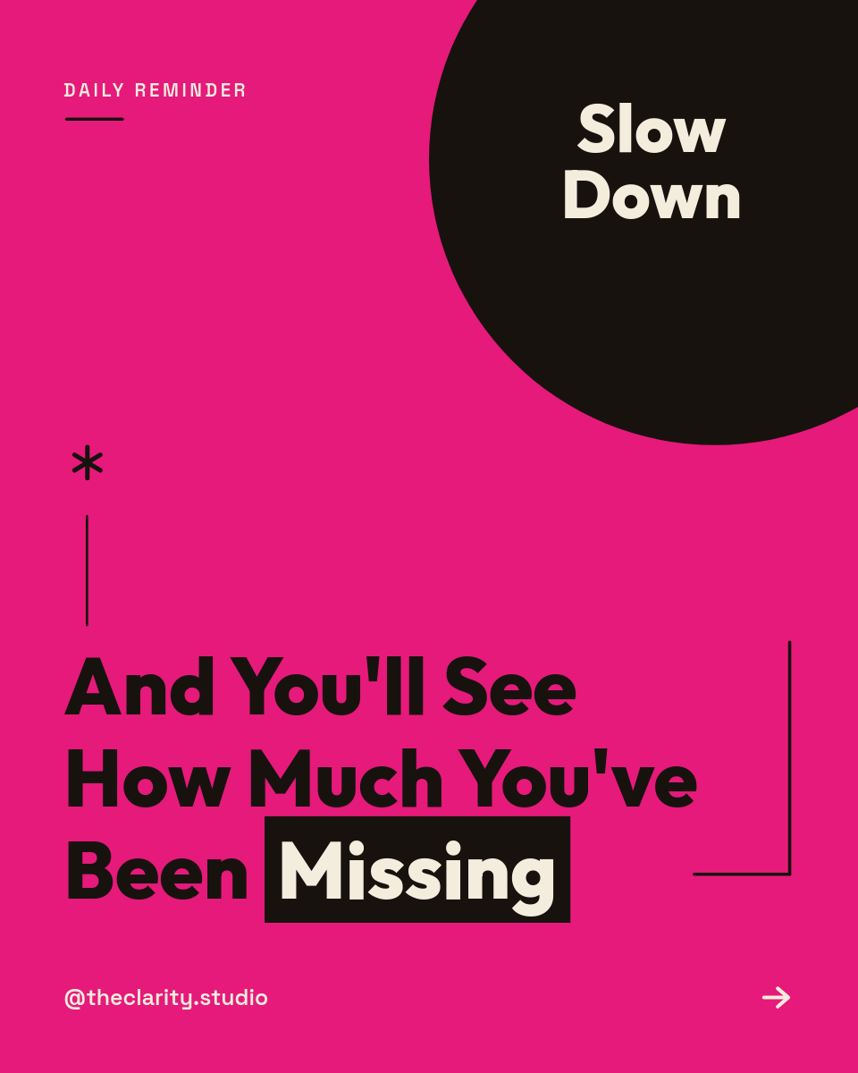 Bold Magenta Daily Reminder Quote Instagram Post