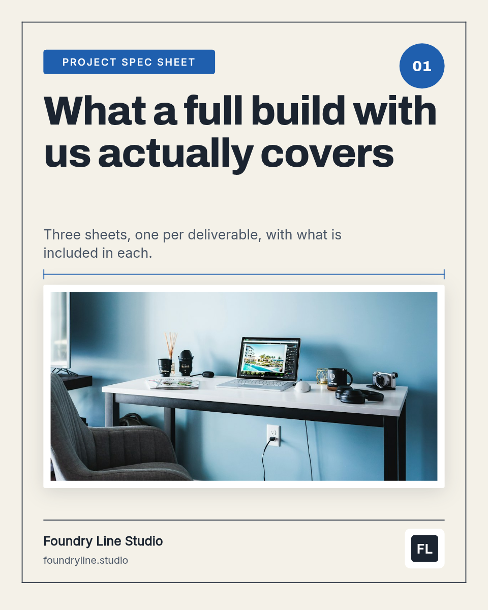 Project spec sheet carousel - Page 1