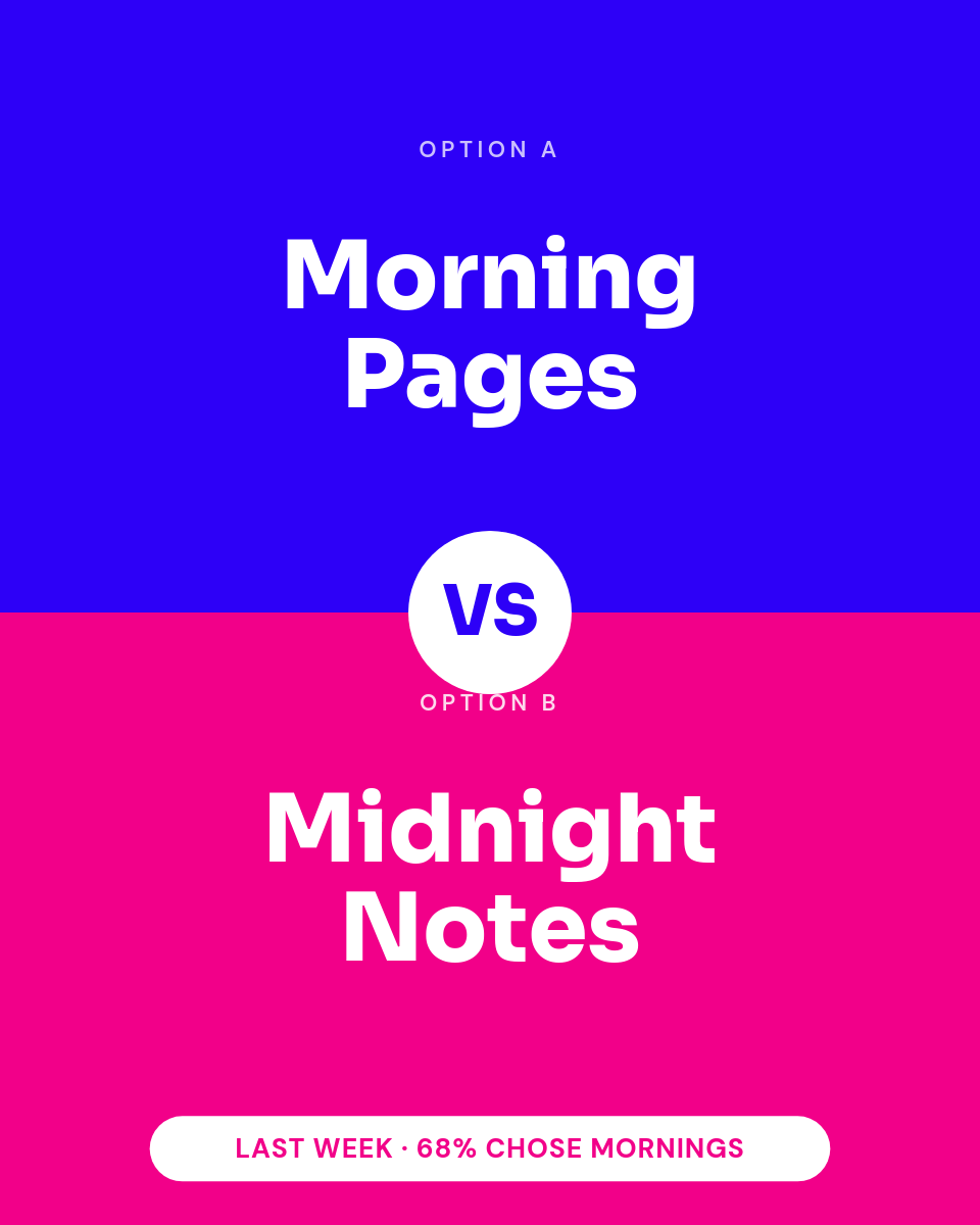 This or That Poll Carousel — Vibrant Blue-Magenta Duotone - Page 2