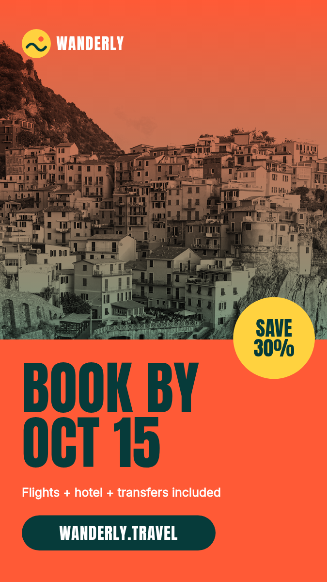 Animated Travel Slideshow Reel 9:16 — Teal & Orange Duotone