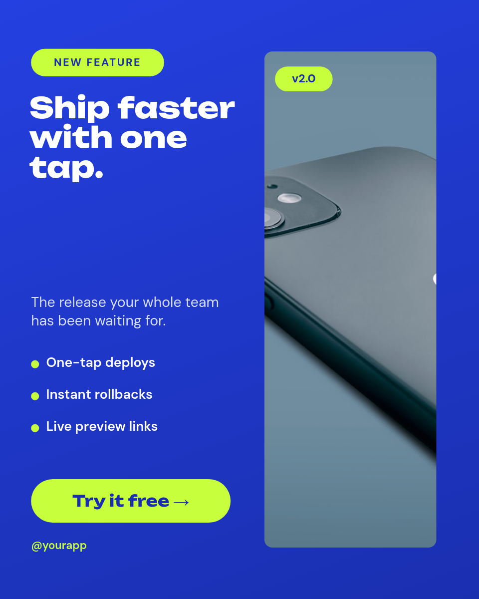 Cobalt & Acid Lime New Feature Teaser Split Post