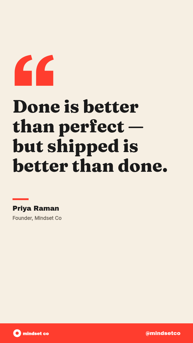 Quote Post Template Set — Bold Statement, Cream & Tomato - Page 2