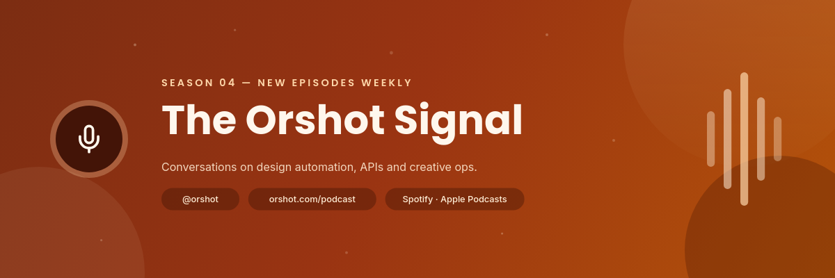 Warm Grainy Podcast Season Cover — Profile Cover Banner