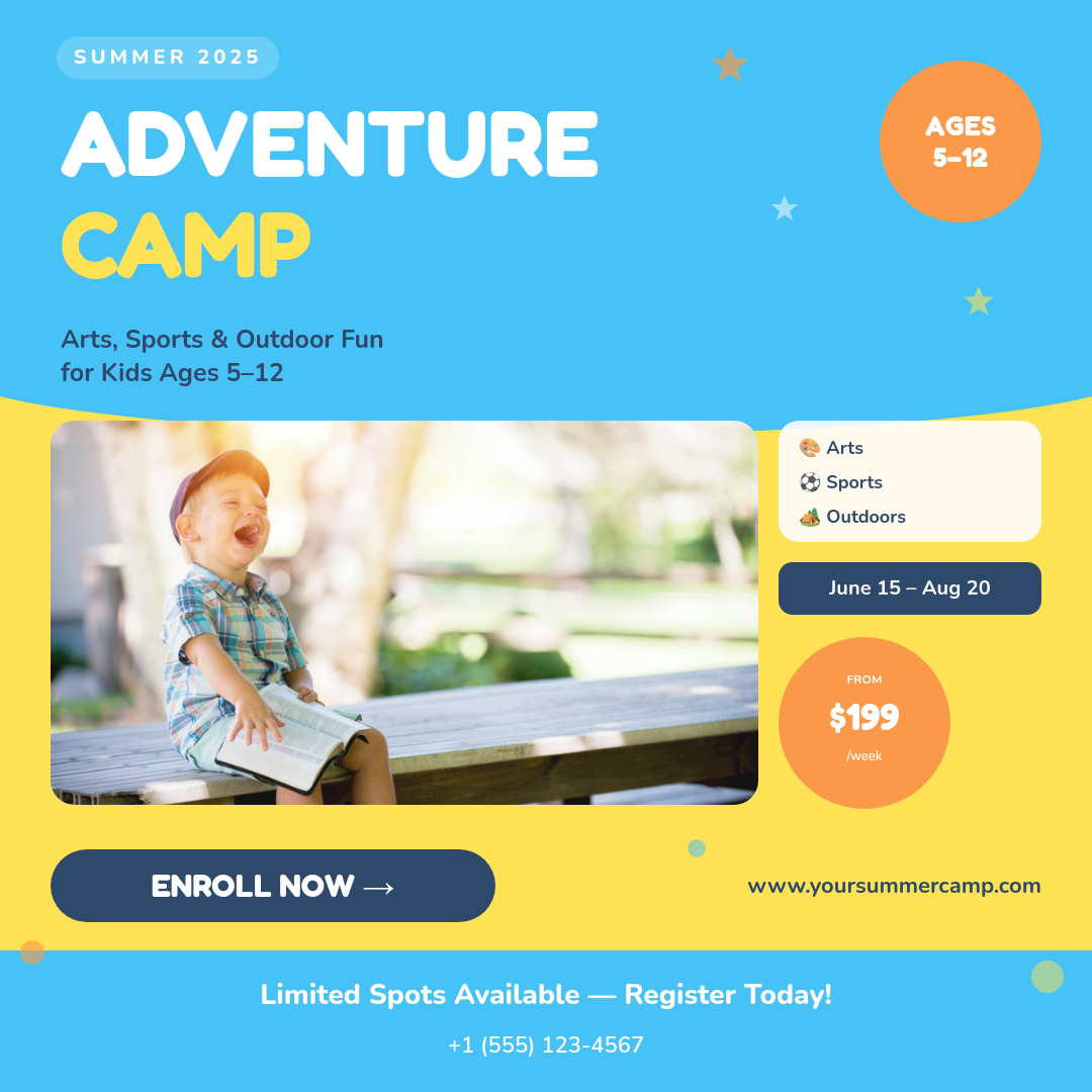 Summer Adventure Camp Enrollment